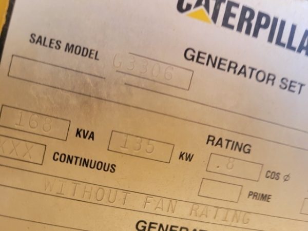 Caterpillar G3306 SITA Gen Set - Image 7