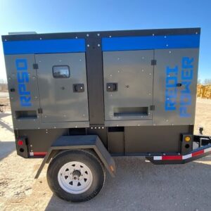 50KVA Portable Rental Grade Diesel Generator Set