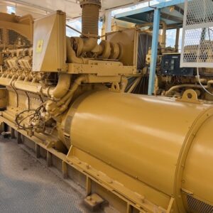 CAT D399 w/1030kw Kato Powered by mounted on 10'W x 10'H x 38'L Covered skid