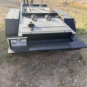 GEN SET TRAILER by CAT w Tandem 7000# axles with Electric Brakes, Pintle Hitch;