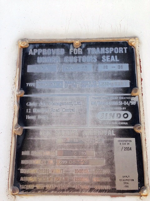 Dorsey High Cubed ISO with triple axle undercarriage. - Image 7