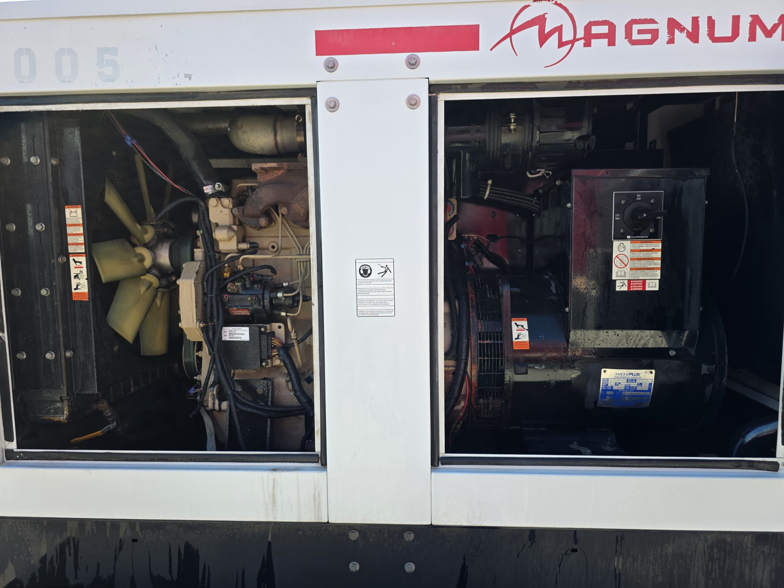 64KW Portable Diesel Generator Set - Image 5
