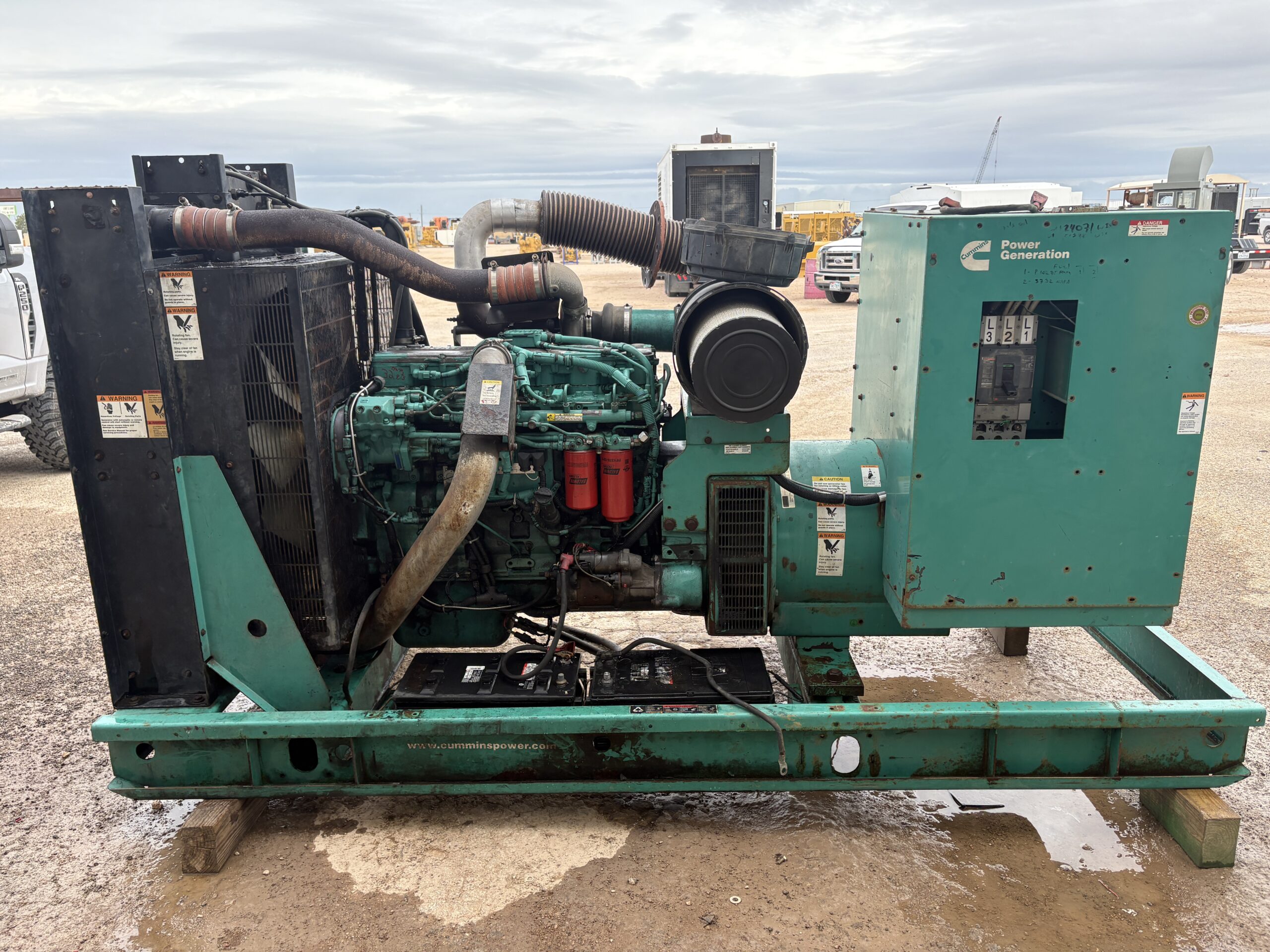 300KW Cummins QSL Factory Package Open Prime Diesel Gen Set - Image 2